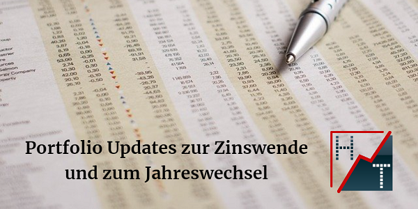 Portfolio Updates zur Zinswende und zum Jahreswechsel